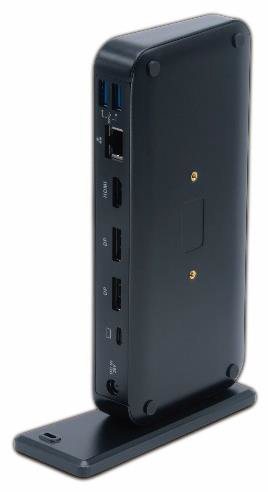 Bild von Acer USB Type-C Dock III Kabelgebunden USB 3.2 Gen 1 (3.1 Gen 1) Type-C Schwarz