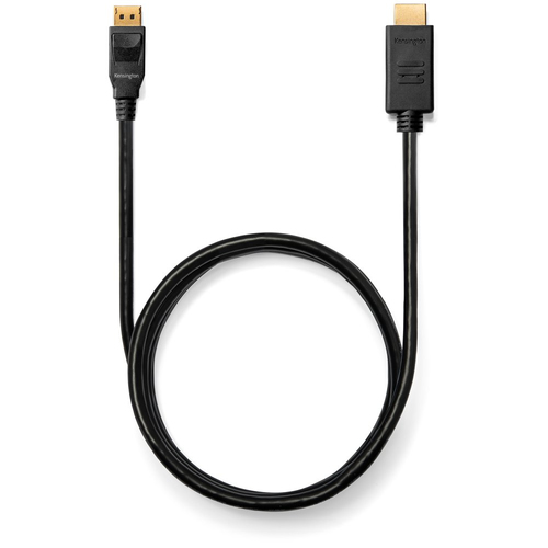 Bild von Kensington DisplayPort 1.2 (M) to HDMI (M) passive unidirectional cable, 1.8m (6ft)