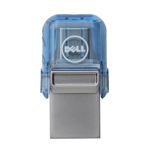 Bild von DELL AB135396 USB-Stick 128 GB USB Type-A / USB Type-C 3.2 Gen 1 (3.1 Gen 1) Blau, Silber