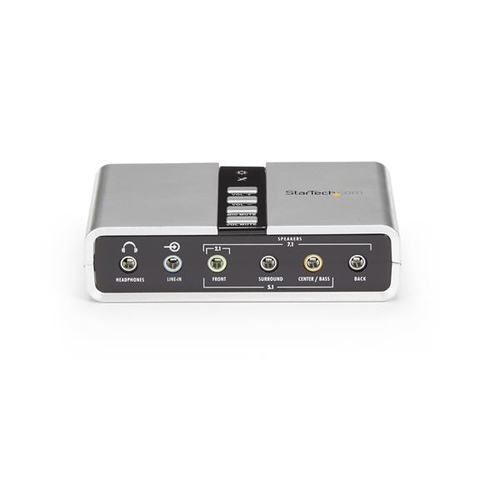 Bild von StarTech.com USB Soundbox 7.1 Adapter - externe USB Soundkarte mit SPDIF Didital Audio