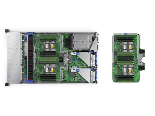 Bild von Hewlett Packard Enterprise ProLiant DL560 Gen10 Server Rack (2U) Intel® Xeon® Gold 6230 2,1 GHz 128 GB DDR4-SDRAM 1600 W