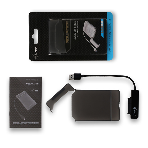 Bild von i-tec MySafe USB 3.0 Easy 2.5&quot; External Case – Black