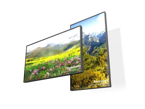 Bild von DynaScan DS552LT5 Signage-Display Videowand 138,8 cm (54.6 Zoll) LCD WLAN 4000 cd/m² Full HD Schwarz Eingebauter Prozessor Android 7.1.2