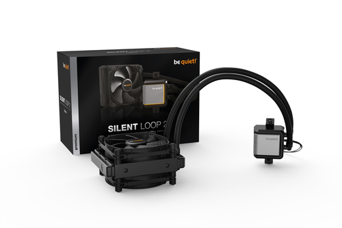 Bild von be quiet! SILENT LOOP 2 120mm Prozessor All-in-One-Flüssigkeitskühler 12 cm Schwarz 1 Stück(e)