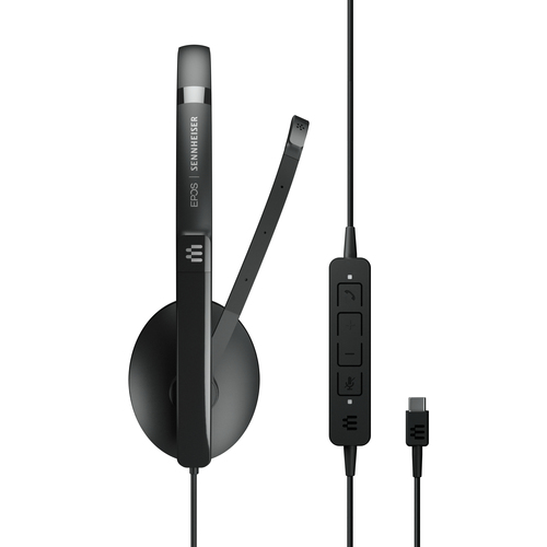 Bild von EPOS | SENNHEISER ADAPT 160 USB-C II, Kabelgebunden, Büro/Callcenter, 20 - 20000 Hz, 134 g, Kopfhörer, Schwarz