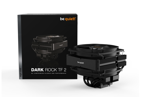 Bild von be quiet! DARK ROCK TF 2 Prozessor Kühler 13,5 cm Schwarz 1 Stück(e)