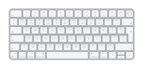 Bild von Apple Magic Keyboard Tastatur Bluetooth QWERTY Ungarisch Weiß