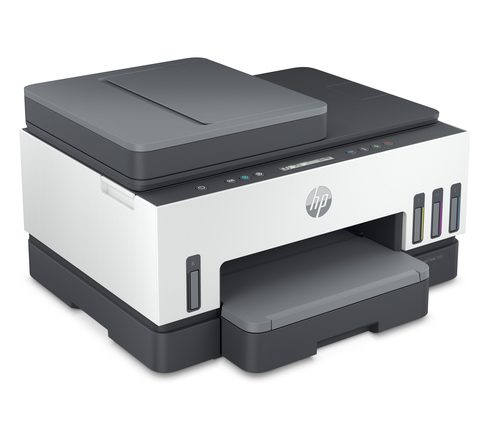 Bild von HP Smart Tank 7305 All-in-One, Drucken, Scannen, Kopieren, ADF, Wireless, Automatische Dokumentenzuführung (35 Blatt); Scannen an PDF; Beidseitiger Druck