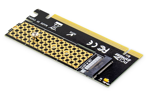 Bild von Digitus M.2 NVMe SSD PCI Express 3.0 (x16) Add-On Karte