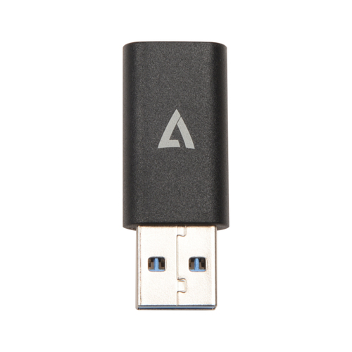 Bild von V7 V7USB3AC USB Kabel USB 3.2 Gen 1 (3.1 Gen 1) USB A USB C Schwarz