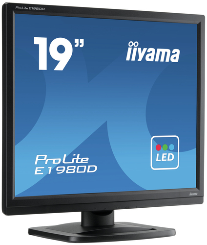 Bild von iiyama ProLite E1980D-B1 LED display 48,3 cm (19 Zoll) 1280 x 1024 Pixel XGA Schwarz
