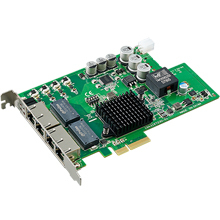 Bild von Advantech 4PORT PCI EXPRESS GBE CARD Eingebaut Ethernet 1000 Mbit/s