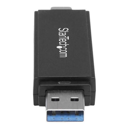 Bild von StarTech.com USB Speicherkartenlesegerät - USB 3.0 SD Kartenleser - Kompakt - 5Gbit/s - USB Kartenleser - MicroSD USB Adapter