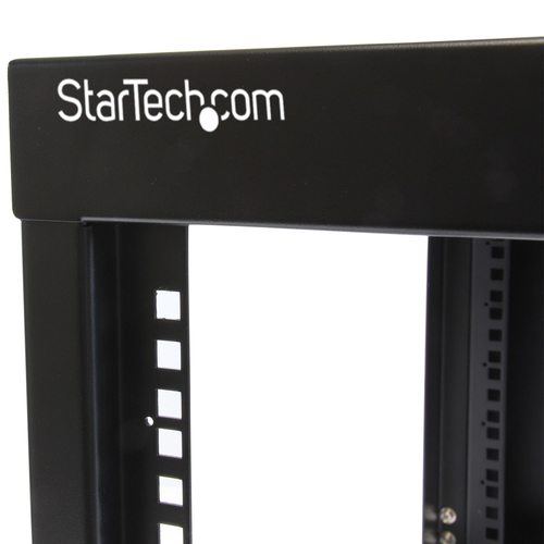 Bild von StarTech.com 6HE Serverschrank zur Wandmontage - bis zu 56cm tief - mit Scharnier - offen