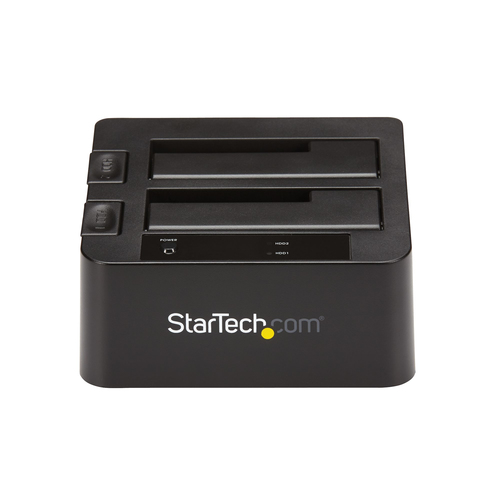 Bild von StarTech.com USB 3.1 (10 Gbit/s) Dual-bay Festplatten Dockingstation für 2,5&quot; / 3,5&quot; SATA SSD / HDD