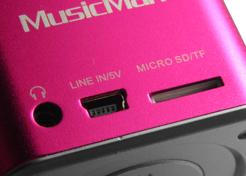 Bild von Technaxx Mini Musicman Wireless Soundstation BT-X2 Tragbarer Mono-Lautsprecher Pink