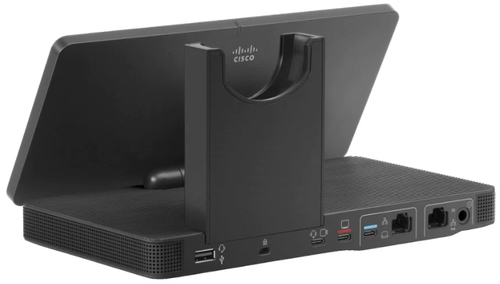 Bild von Cisco Webex Desk Hub Videokonferenzsystem 1 Person(en) Eingebauter Ethernet-Anschluss Persönliches Videokonferenzsystem