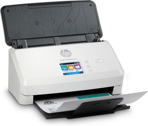 Bild von HP Scanjet Pro N4000 snw1 Sheet-feed Scanner Scanner mit Vorlageneinzug 600 x 600 DPI A4 Schwarz, Weiß