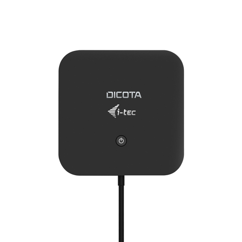 Bild von Dicota D31949 Notebook-Dockingstation & Portreplikator Kabelgebunden USB Typ-C Schwarz