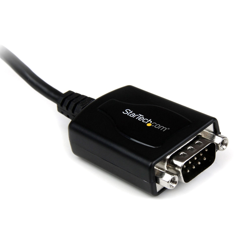 Bild von StarTech.com USB 2.0 auf Seriell Adapter - USB zu RS232 / DB9 Konverter (COM) 0,3m