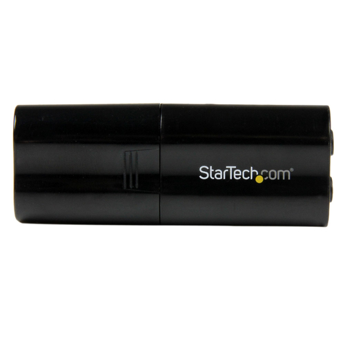 Bild von StarTech.com USB Audio Adapter - Externe USB Soundkarte - Schwarz