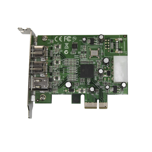 Bild von StarTech.com 3 Port 800+400 FireWire PCI Express Schnittstellen Combo Karte - Low Profile