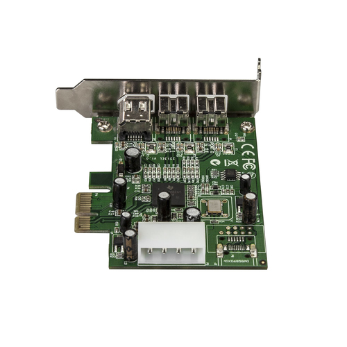 Bild von StarTech.com 3 Port 800+400 FireWire PCI Express Schnittstellen Combo Karte - Low Profile