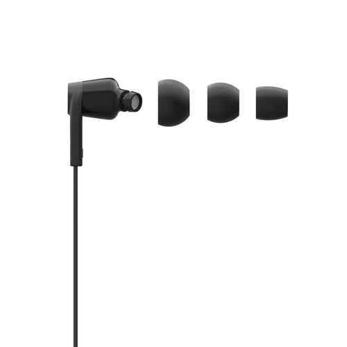 Bild von Belkin ROCKSTAR Kopfhörer Kabelgebunden im Ohr Anrufe/Musik USB Typ-C Schwarz