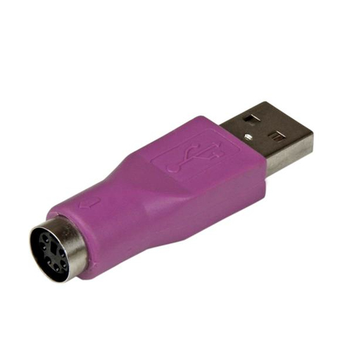 Bild von StarTech.com PS/2 Tastatur auf USB Adapter Buchse / Stecker - PS-2 / USB Konverter