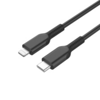 Bild von M-Cab 7070156 USB Kabel 1 m USB 2.0 USB C USB C/Lightning Schwarz