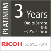 RICOH Scanner Service Program 3 Year Platinum Service Plan for Fujitsu Mid-Volume Production Scanner