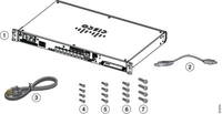 Bild von Cisco ASA5516-BRACKET= Rack Zubehör Montageset