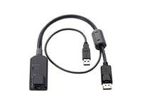Bild von HPE KVM Console USB/Display Port Interface Adapter Tastatur/Video/Maus (KVM)-Kabel Schwarz