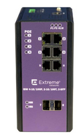 Bild von Extreme networks 16801 Netzwerk-Switch Managed L2 Fast Ethernet (10/100) Power over Ethernet (PoE) Schwarz, Lila