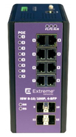 Bild von Extreme networks 16802 Netzwerk-Switch Managed L2 Fast Ethernet (10/100) Power over Ethernet (PoE) Schwarz, Lila