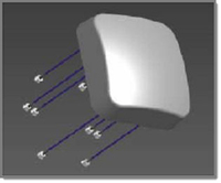 Bild von Extreme networks WS-AI-DE07025 Netzwerk-Antenne Sektorantenne 7,5 dBi