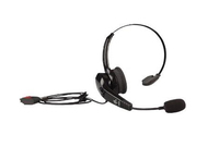 Bild von Zebra HS2100 Kopfhörer Kabelgebunden Kopfband Büro/Callcenter Schwarz