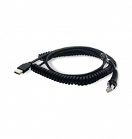 NEWLAND USB coiled cable, 2m