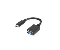 Bild von Lenovo 4X90Q59481 USB Kabel 0,14 m USB 3.2 Gen 1 (3.1 Gen 1) USB C USB A Schwarz