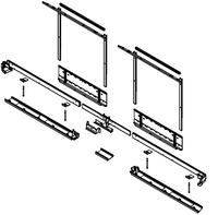 Bild von Cisco CS-ROOM70D-WMK= Videokonferenz-Zubehör Wandhalterung Grau