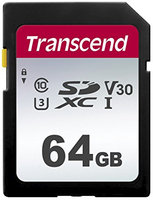 Bild von Transcend TS64GSDC300S Speicherkarte 64 GB SDXC NAND Klasse 10