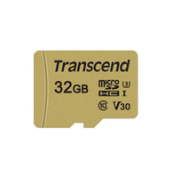 Bild von Transcend TS32GUSD500S Speicherkarte 32 GB MicroSDHC UHS-I Klasse 10