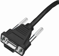 Bild von Honeywell 53-53000-3 Serien-Kabel Schwarz 2,9 m RD-232 DB9