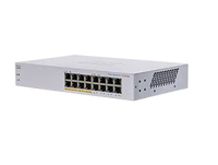 Bild von Cisco CBS110 Unmanaged L2 Gigabit Ethernet (10/100/1000) Power over Ethernet (PoE) 1U Grau