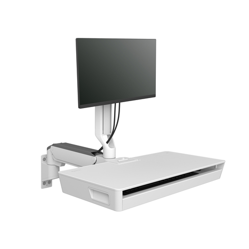 Bild von Ergotron 45-622-251 All-in-One PC/Workstation Halterungen/ Ständer 10,7 kg Weiß 68,6 cm (27&quot;)