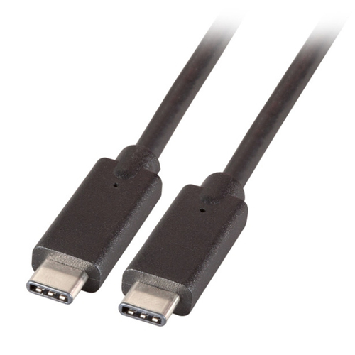 M-CAB 0.5M USBC CABLE 100W 20GBIT BLACK - USB 3.2 GEN.2X2 (7001330)