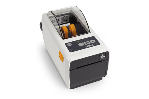 Bild von Zebra ZD411-HC Etikettendrucker Direkt Wärme 300 x 300 DPI 102 mm/sek Verkabelt & Kabellos WLAN Bluetooth