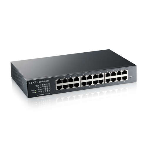 Bild von Zyxel GS1915-24E Managed L2 Gigabit Ethernet (10/100/1000) 1U Schwarz