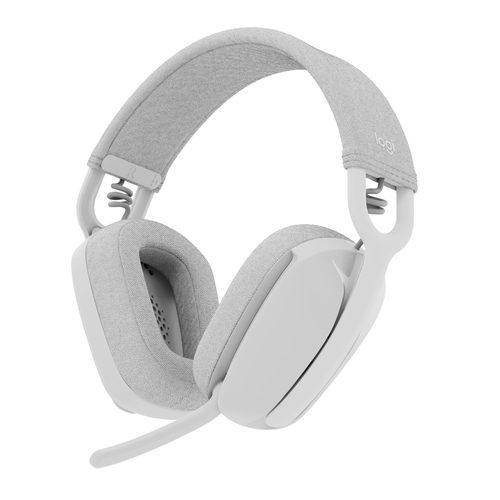 Bild von Logitech Zone Vibe 100 Kopfhörer Kabellos Kopfband Anrufe/Musik Bluetooth Weiß