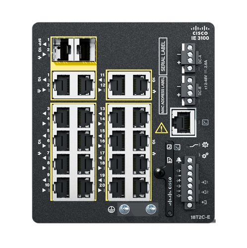 CISCO SYSTEMS IE3100 W/18GE COPPER 2GE COMBO